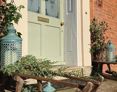 Doorway of the family home